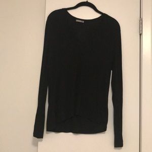 zara ribbed back long sleeve top